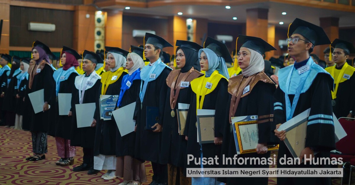 UIN Syarif Hidayatullah Jakarta Umumkan Wisudawan Terbaik pada Wisuda ke-136